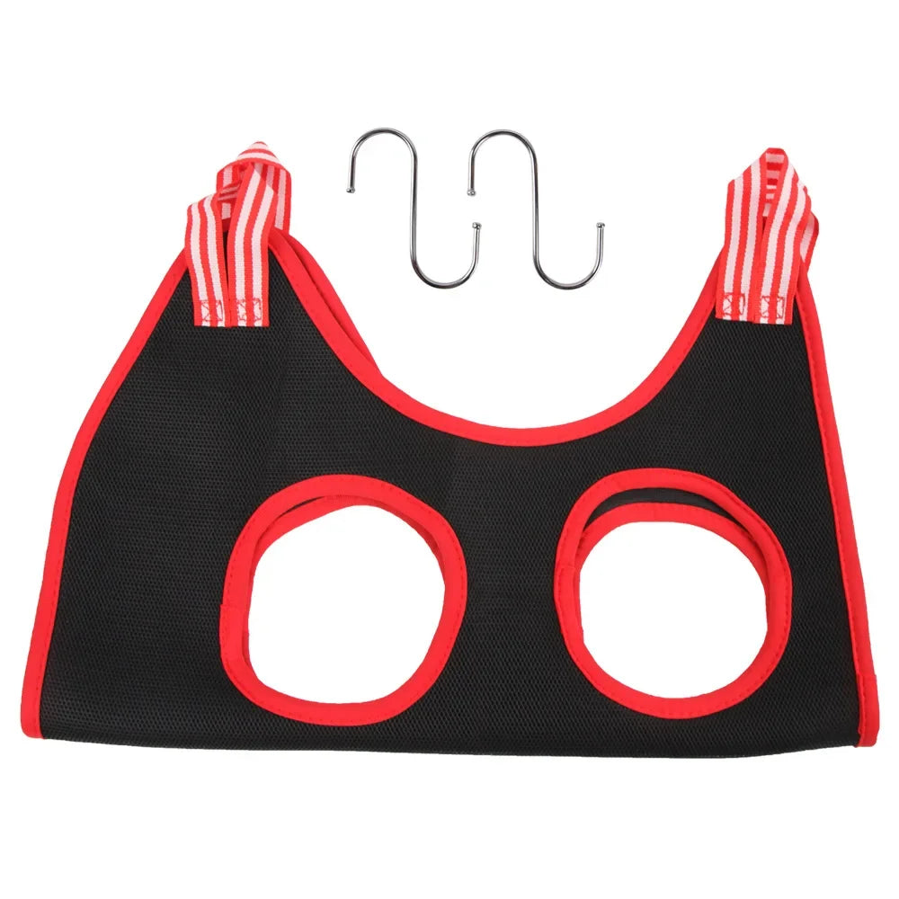 Dog & Cat Grooming Hammock | Stress-Free Hanging Pet Restraint Bag