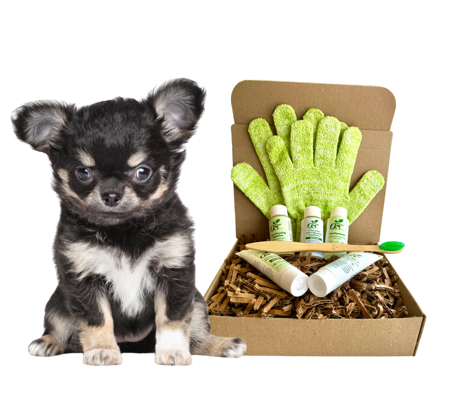 Dogs Sensitive Grooming Kit | 5-Piece Natural Set