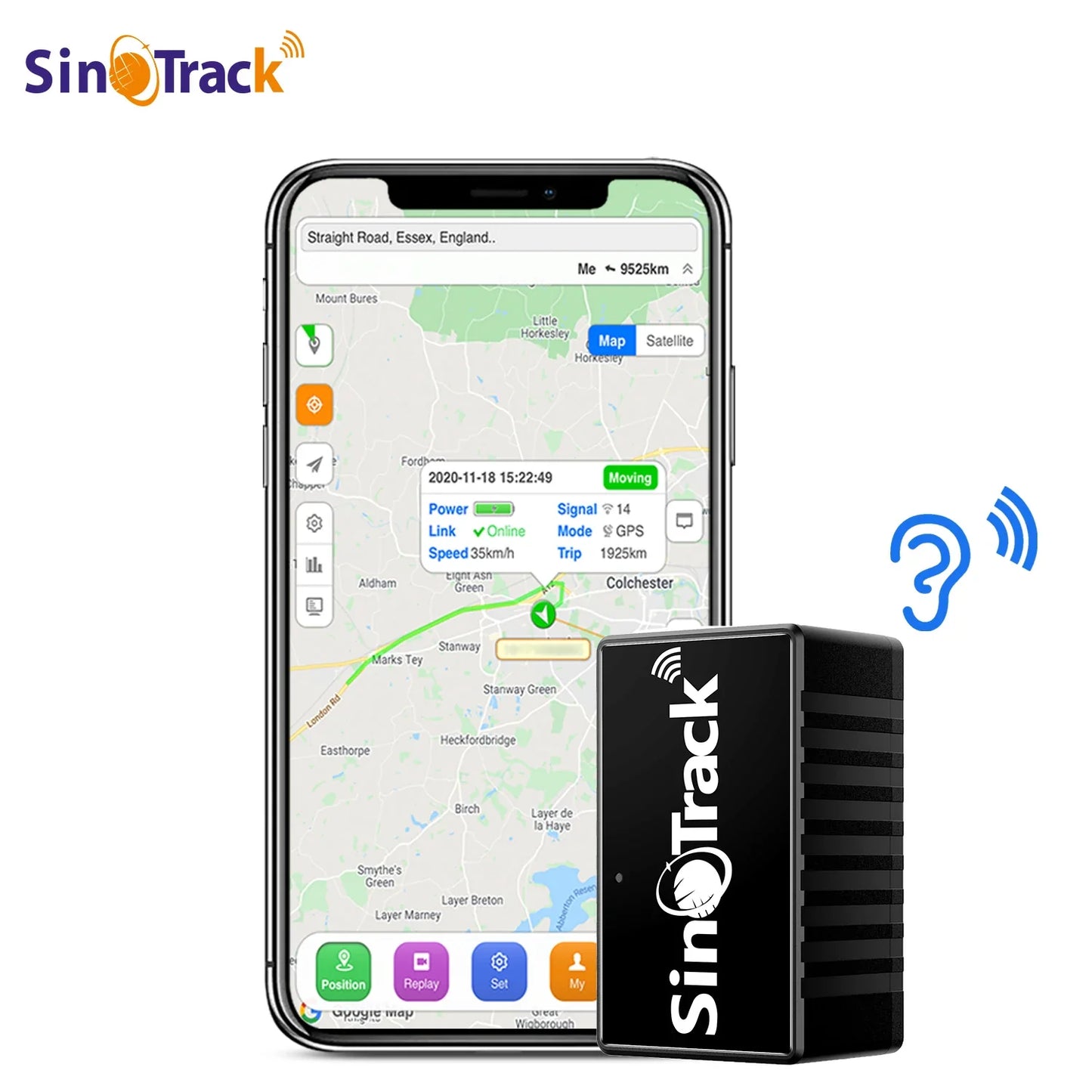 ST-903 Mini GPS Tracker for Dogs and Cats | Real Time Pet Tracking