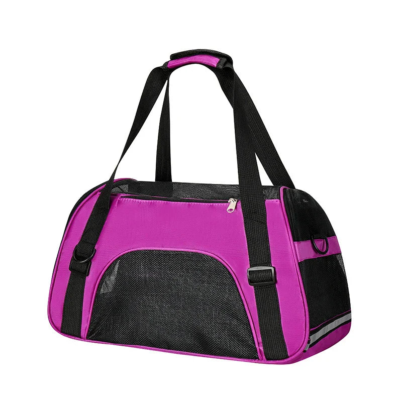 Foldable Pet Carrier Bag, Soft-Sided Travel Tote | Airline Approved S/M/L