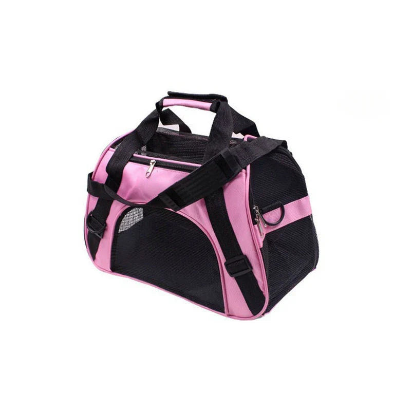 Portable Dog & Cat Travel Carrier, Bluet Breathable Mesh Pet Bag | Airline-Approved Carrier