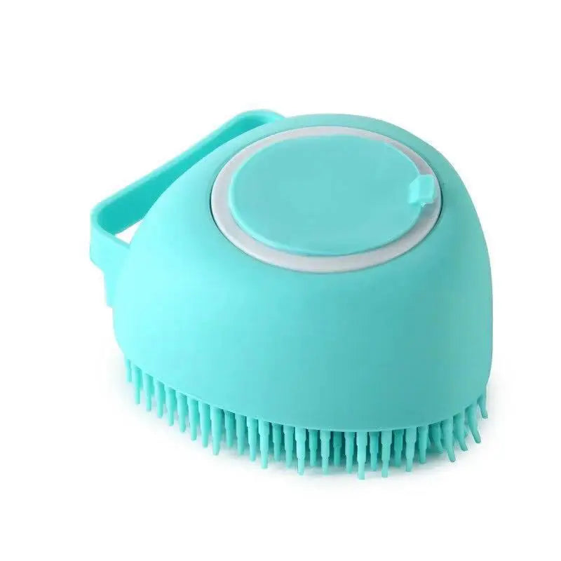 Silicone Dog Bath Brush | Soft Pet Massage & Grooming Tool
