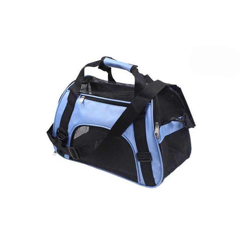 Portable Dog & Cat Travel Carrier, Bluet Breathable Mesh Pet Bag | Airline-Approved Carrier
