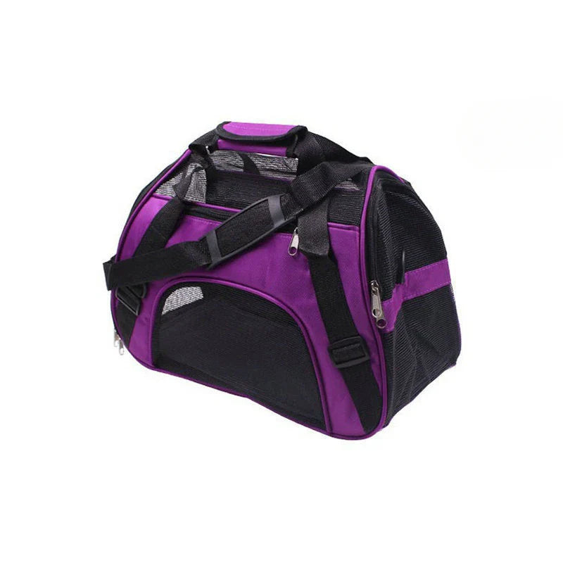 Portable Dog & Cat Travel Carrier, Bluet Breathable Mesh Pet Bag | Airline-Approved Carrier
