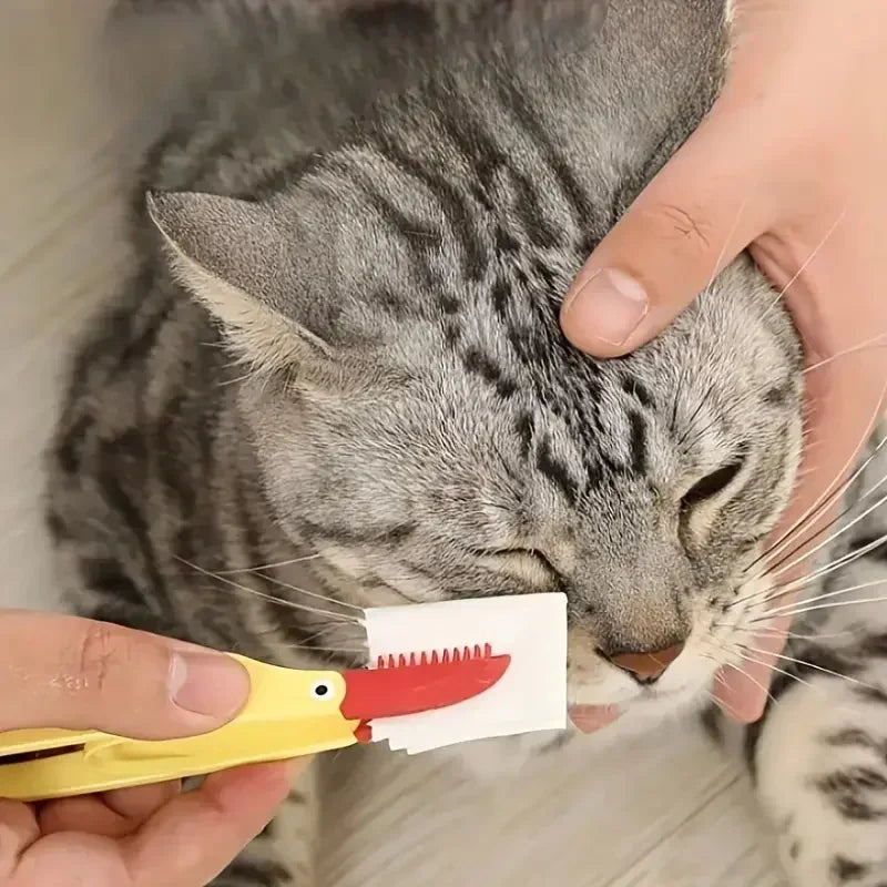 Tear Stain Remover Comb for Dogs & Cats | Pet Eye Comb for Tears