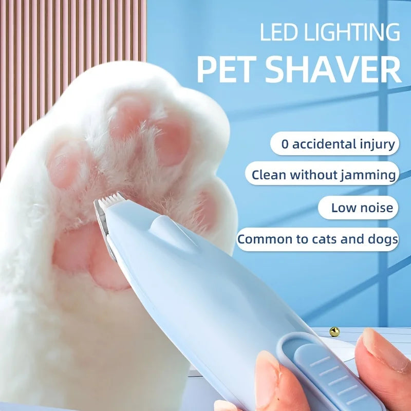 Electric Pet Paw Shaver | Nail Trimmer for Cats & Dogs