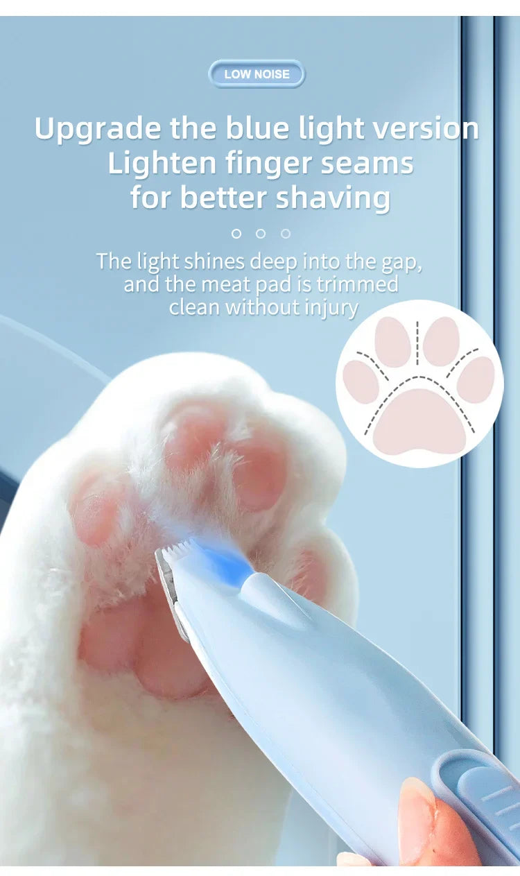 Electric Pet Paw Shaver | Nail Trimmer for Cats & Dogs