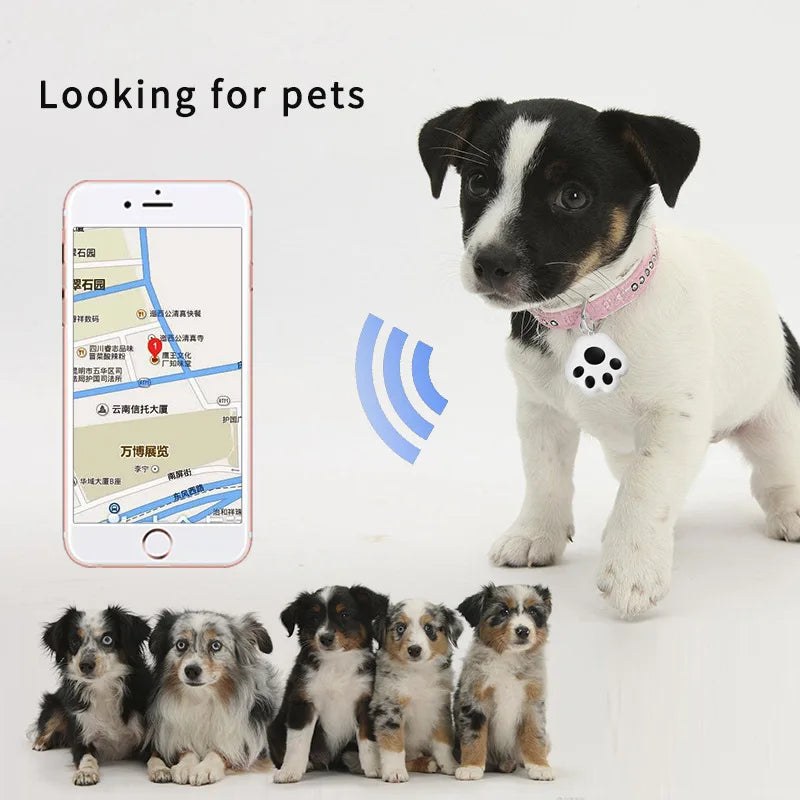 Bluetooth 5.0 Pet GPS Tracker Anti-Lost Device for Dogs and Cats
