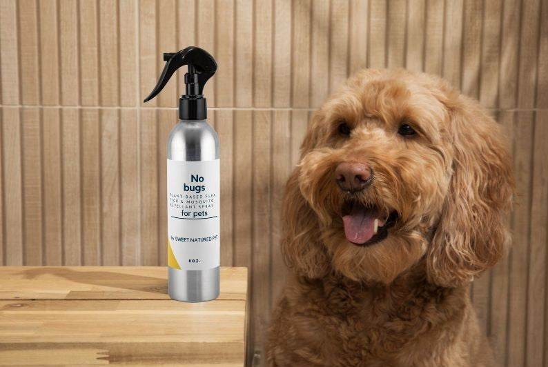 Natural Flea Tick and Mosquito Repellent Spray for Dogs and Cats | Plant-Based