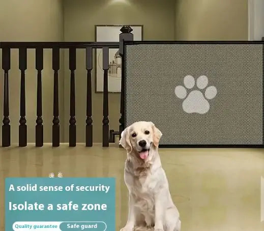 Safety Pet Gate for Dogs & Cats | Portable Indoor Plastic Barrier