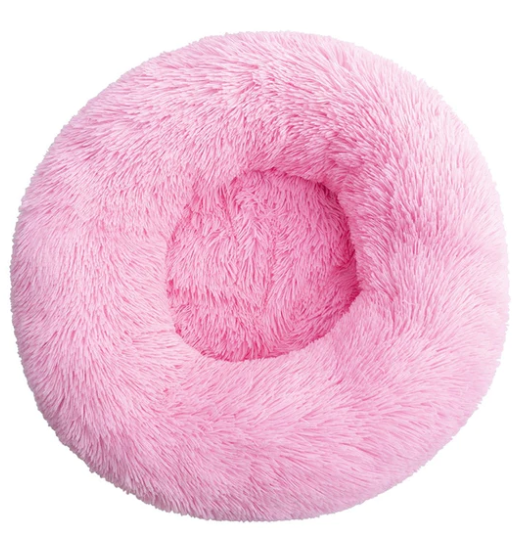 Donut Dog Bed | Plush Calming Pet Cuddler