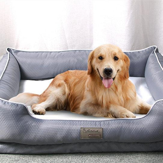 Waterproof Dog Bed | Washable | Oxford Fabric | Grey