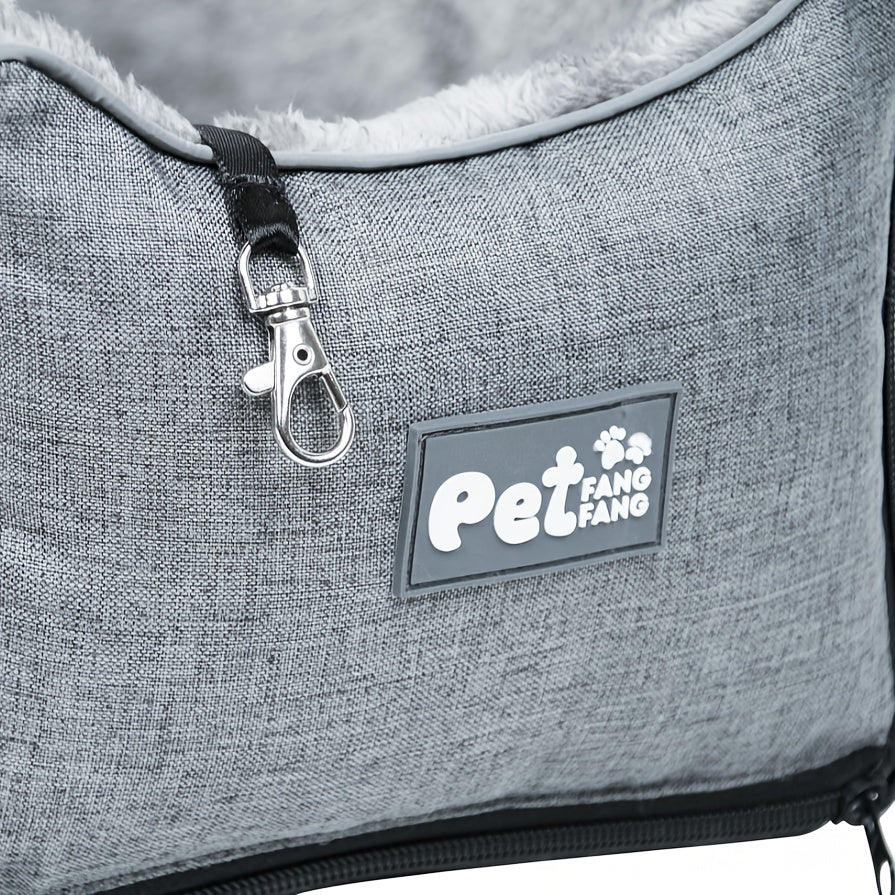 Pet Cozy Travel Car Seat for Small Dogs and Cats | Secure Pet Travel Seat