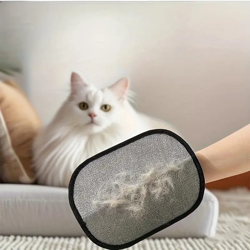 Pet Hair Remover Gloves - Fur-Free: Electrostatic