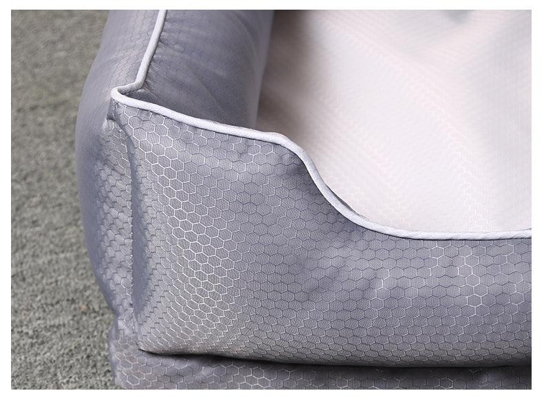Waterproof Dog Bed | Washable | Oxford Fabric | Grey