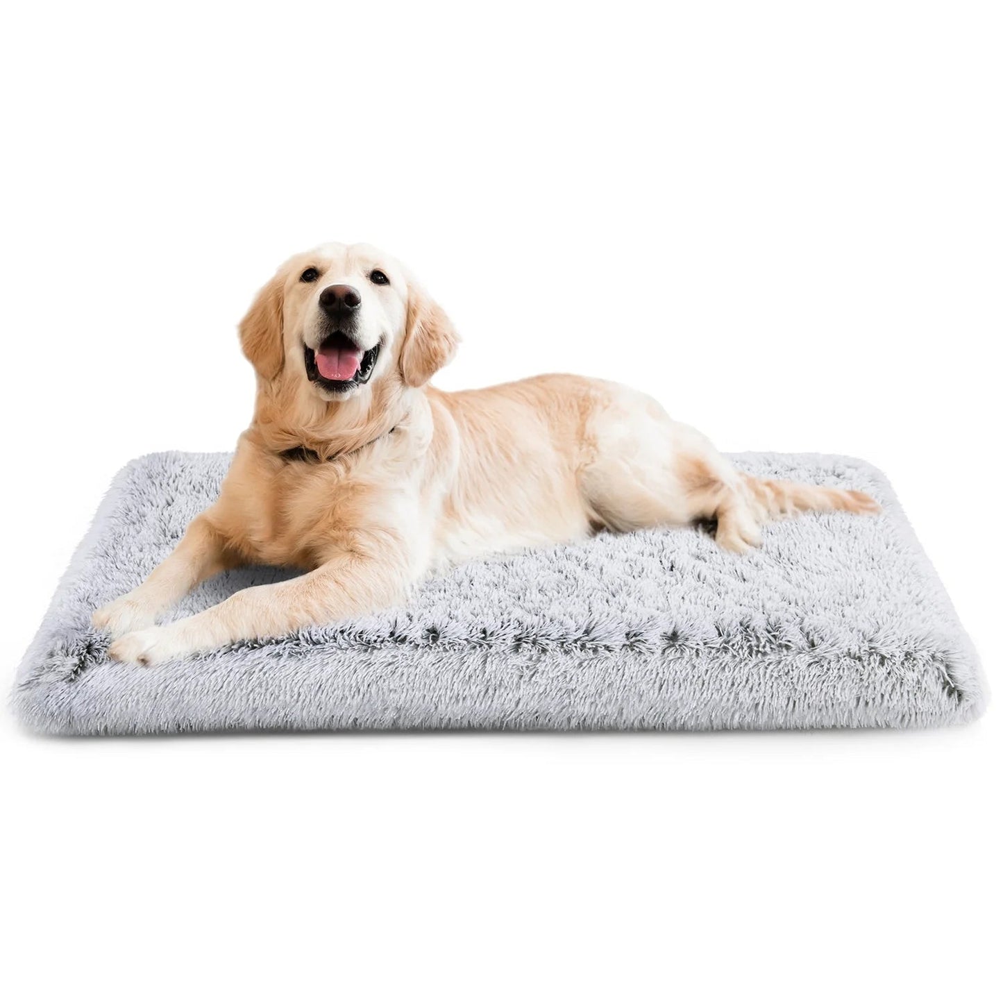 Dog Crate Bed | Orthopedic Egg Crate Foam | Gray