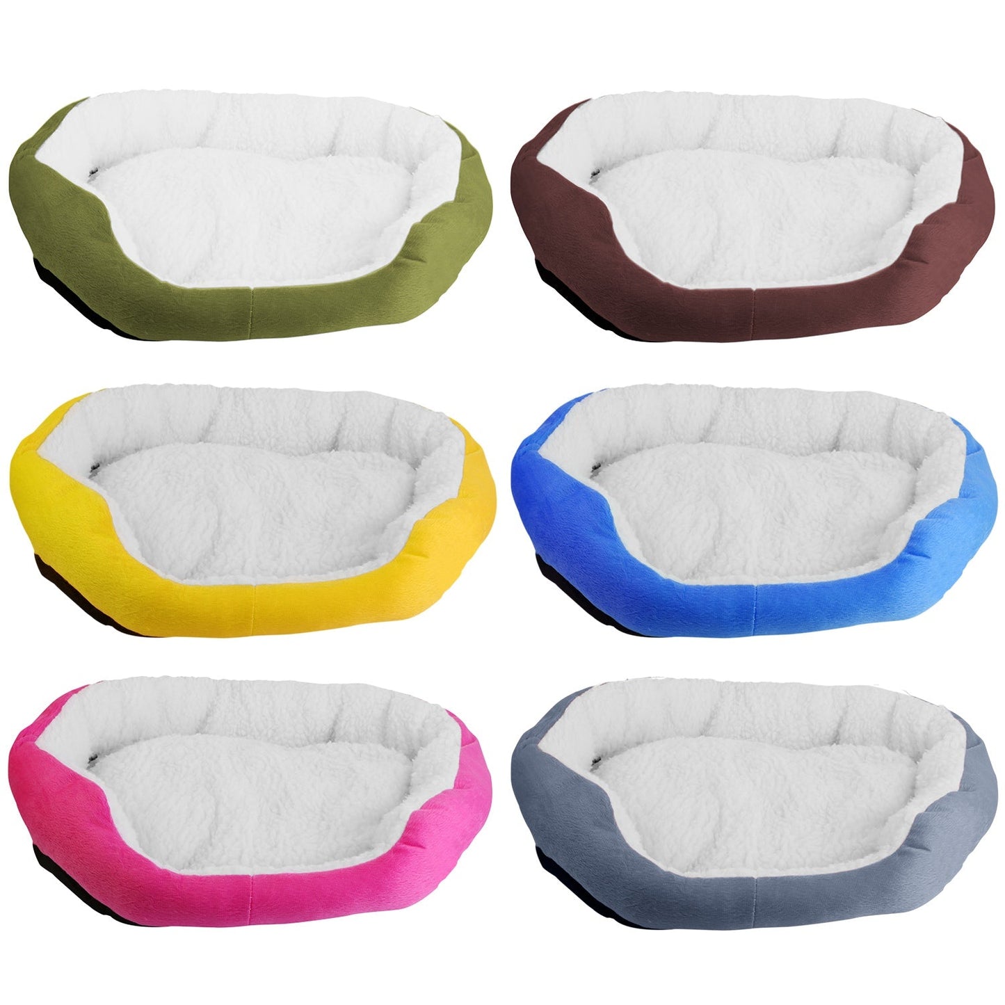 Washable Dog Bed | Reversible Lamb Cashmere Pet Bedding