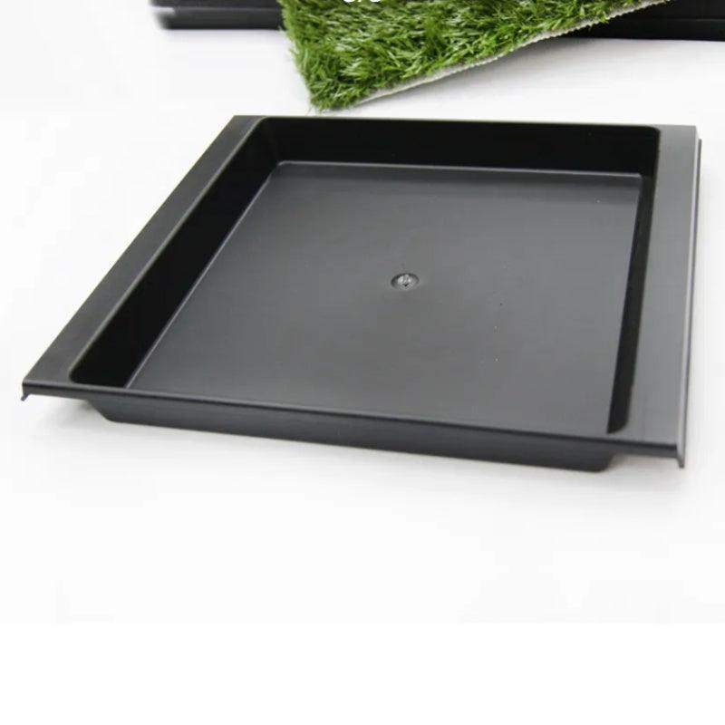 Portable Dog Grass Pad with Tray | 3-Layer Easy Clean System