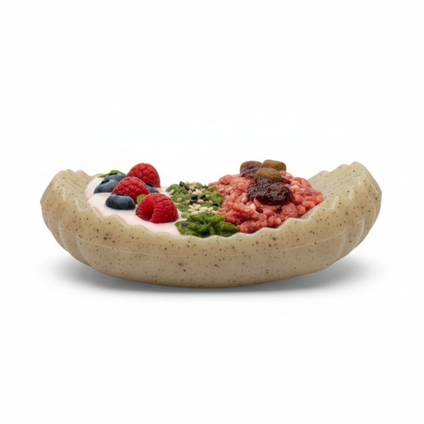 SodaPup Potato Chip Nylon Dog Toy – 2-in-1 Enrichment Lick Mat & Aggressive Chew Toy