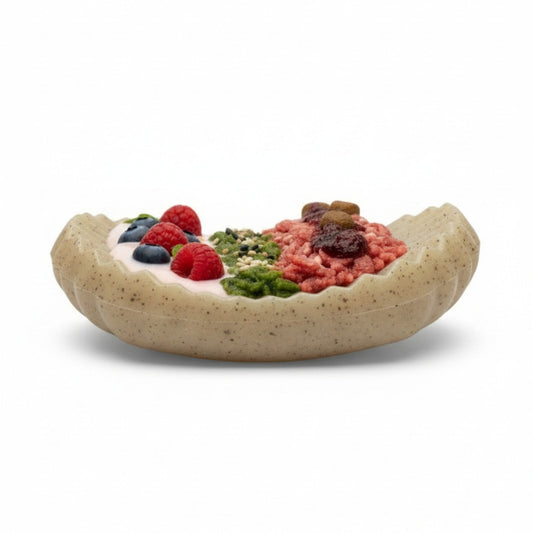 SodaPup Potato Chip Nylon Dog Toy – 2-in-1 Enrichment Lick Mat & Aggressive Chew Toy