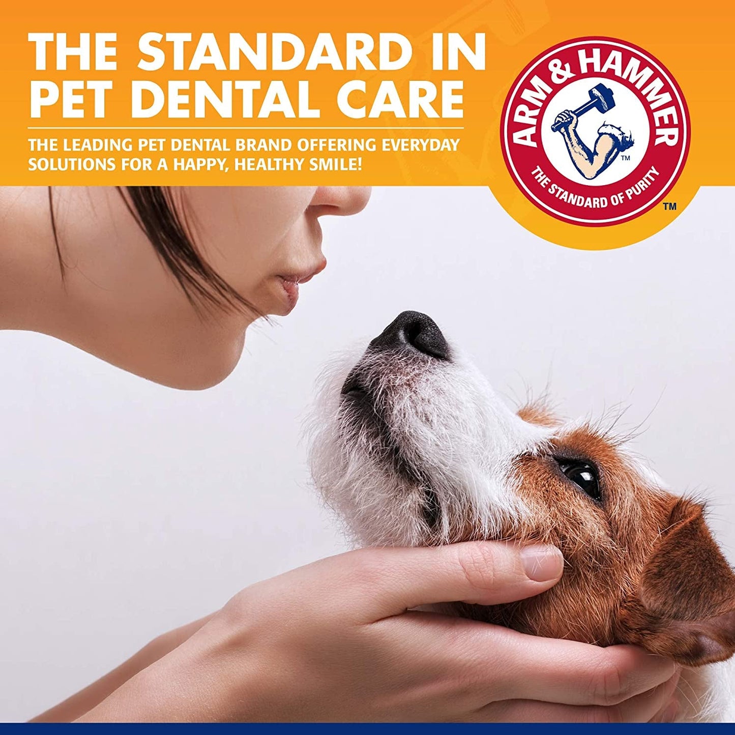 Arm and Hammer Tartar Control Kit for Dogs – Toothpaste and Dog Brush Set