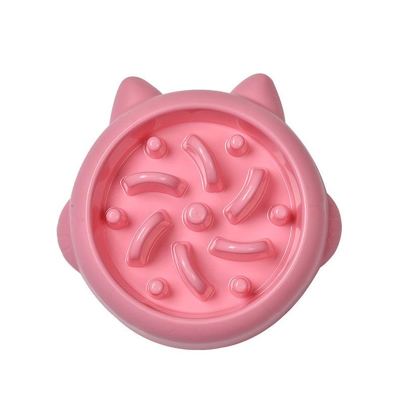 Anti Choking Slow Feeder Pet Bowl | Small Dog And Cat Feeder