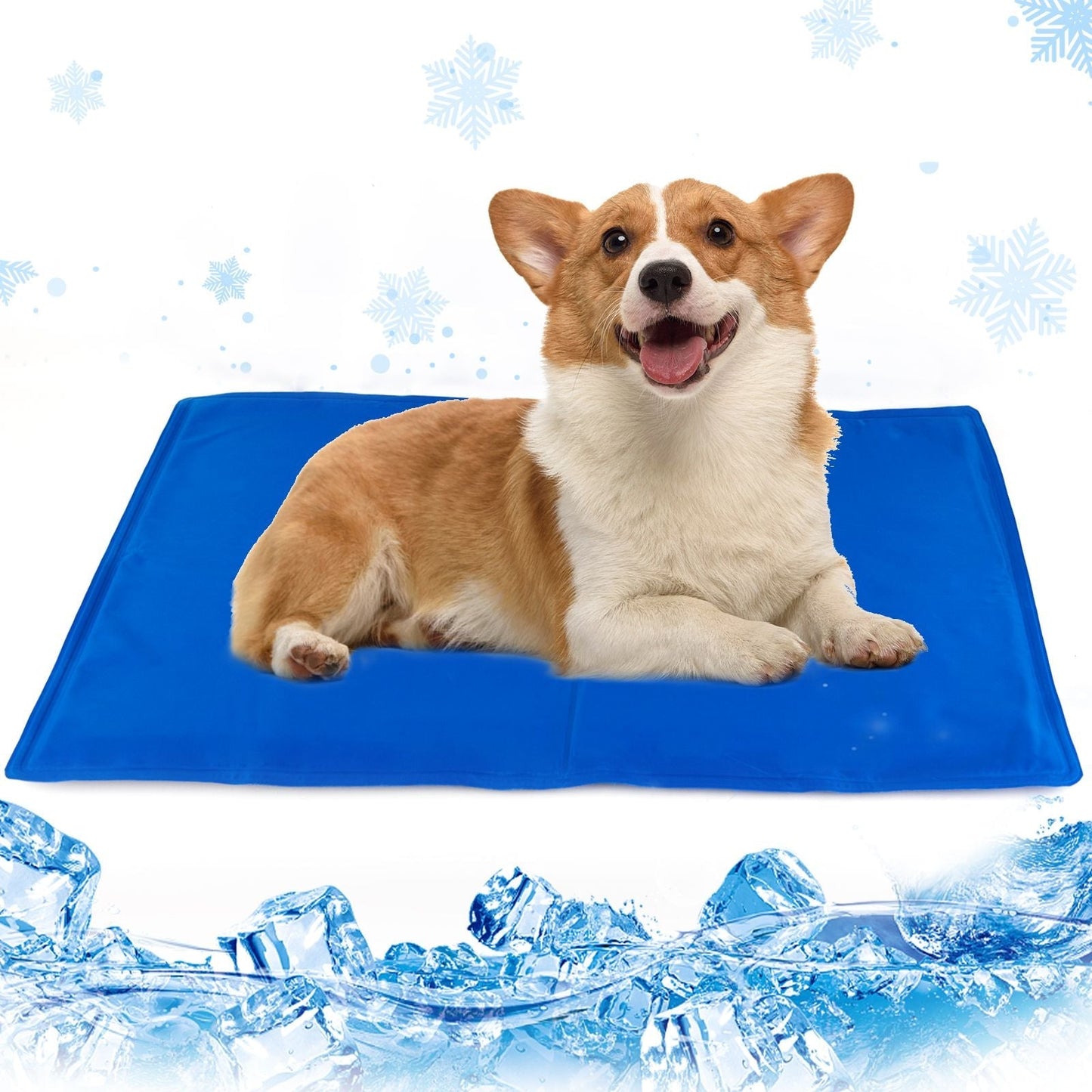 Pressure Activated Dog Cooling Mat | Self-Cooling Gel Pad for Pets