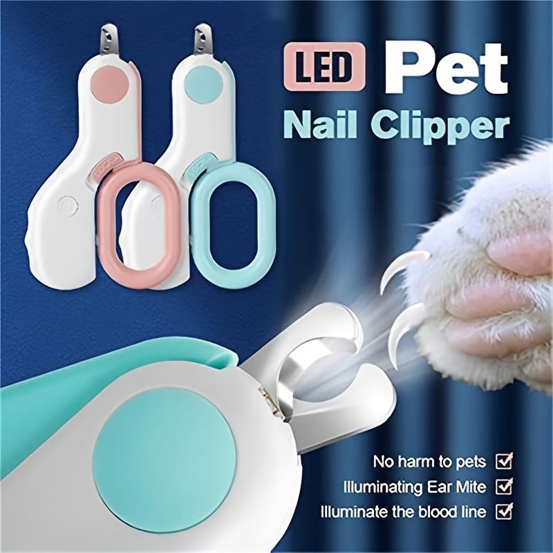 LED Dog Nail Clippers for Safer, Stress-Free Grooming