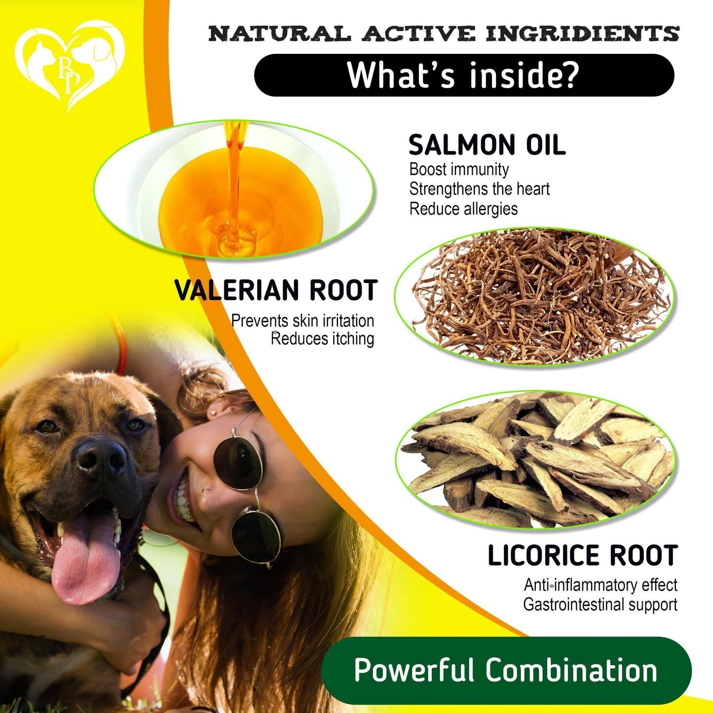 Beloved Pets Dog Anti Itch Allergy Relief Chews: Pet Probiotics for Itchy Skin | 140 Count