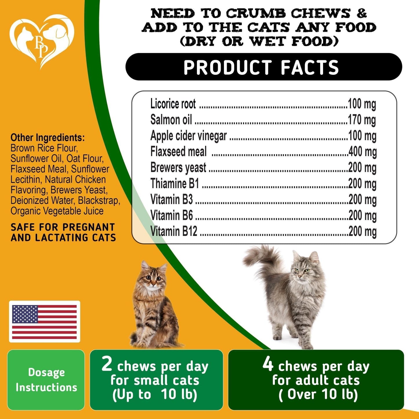 Chicken Flavored Flea and Tick Repellent Chewables for Cats and Dogs