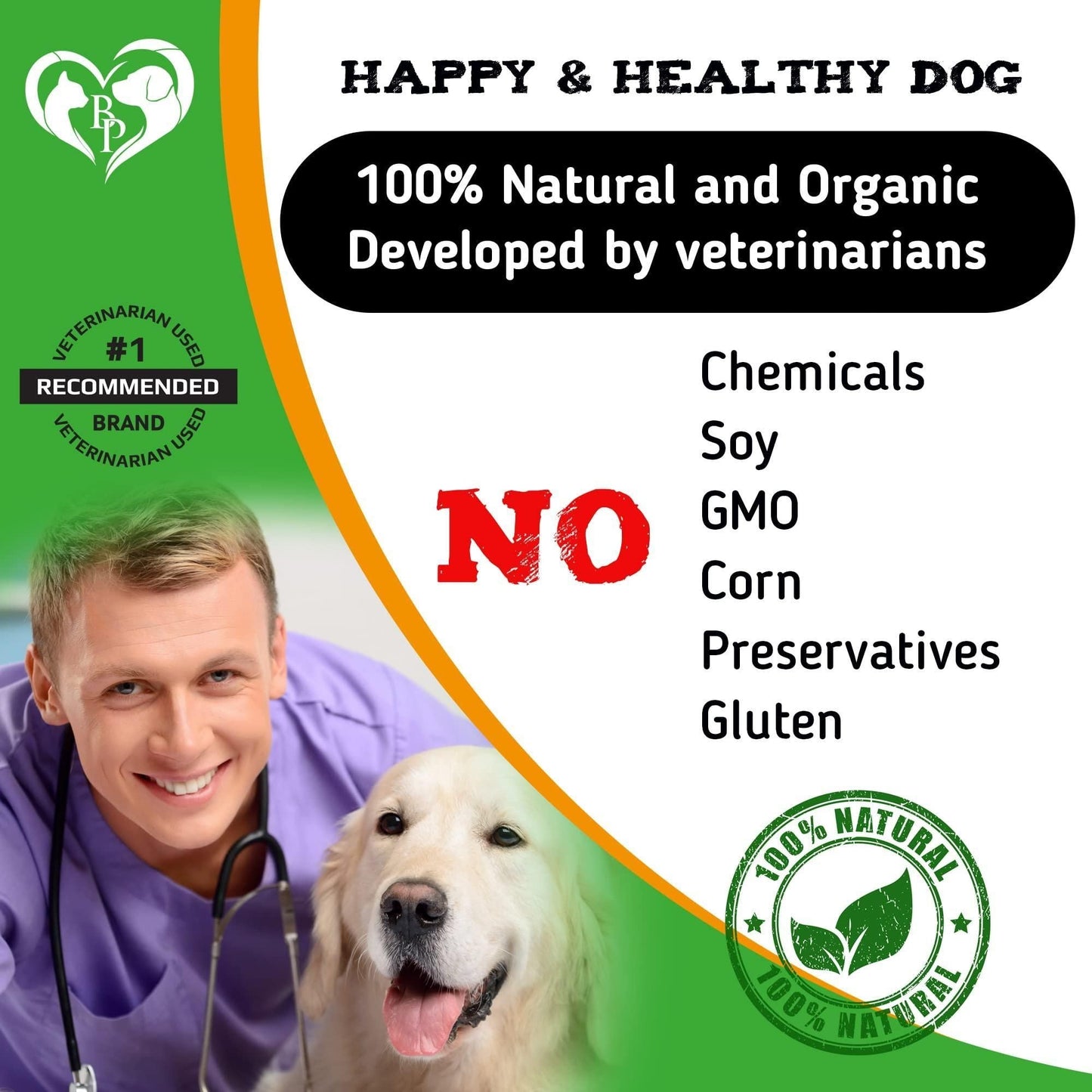 Natural Flea and Tick Prevention for Dogs with Multivitamin Complex | 10 oz