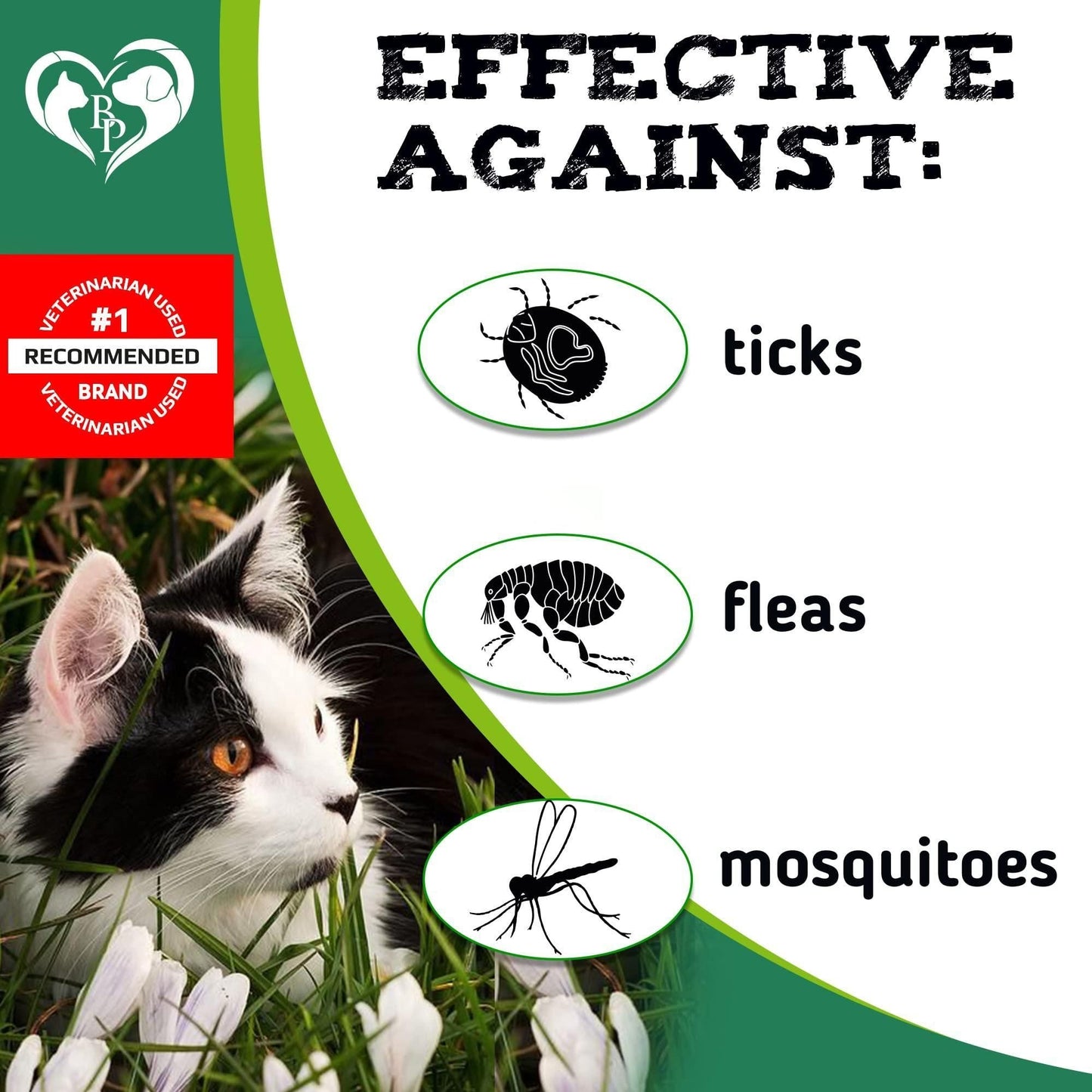 Natural Flea and Tick Prevention for Cats: Salmon Flavor Chewable Tablets | 10 oz