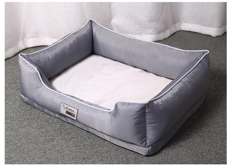 Waterproof Dog Bed | Washable | Oxford Fabric | Grey