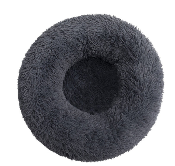 Donut Dog Bed | Plush Calming Pet Cuddler