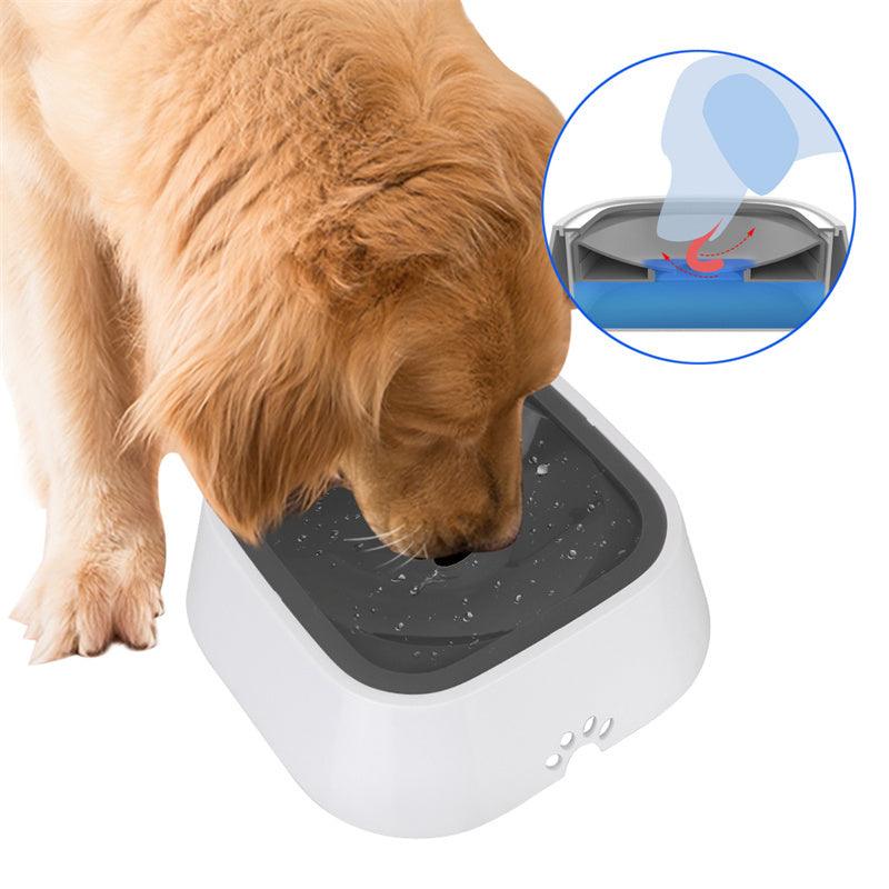 No Spill Dog Water Bowl With Floating Tray | Spill-Proof