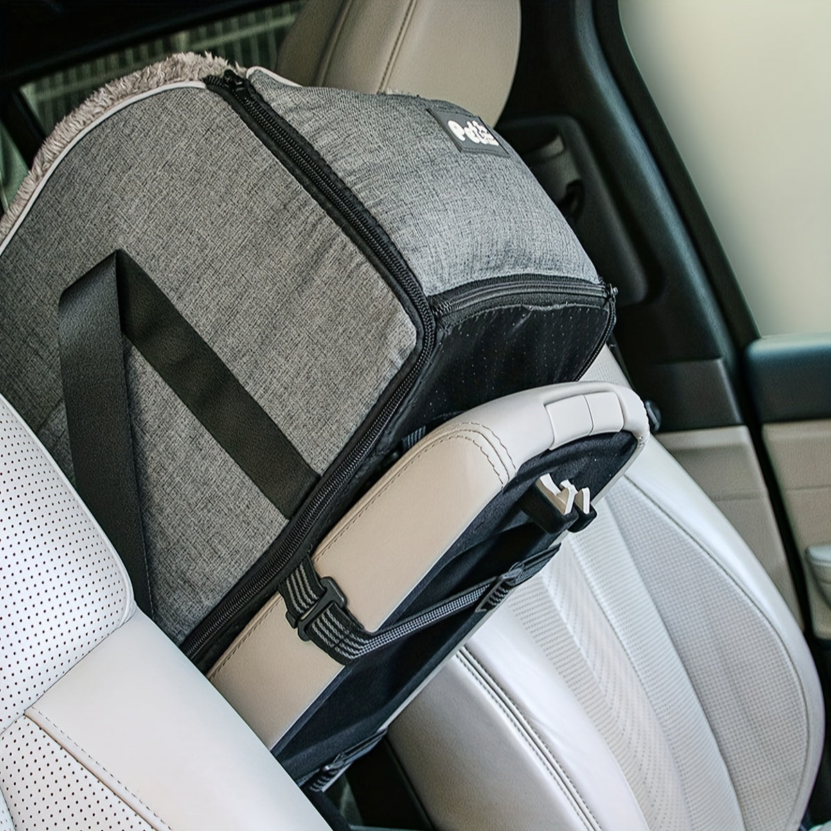 Pet Cozy Travel Car Seat for Small Dogs and Cats | Secure Pet Travel Seat