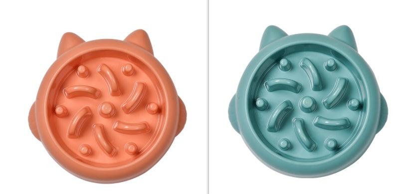 Anti Choking Slow Feeder Pet Bowl | Small Dog And Cat Feeder