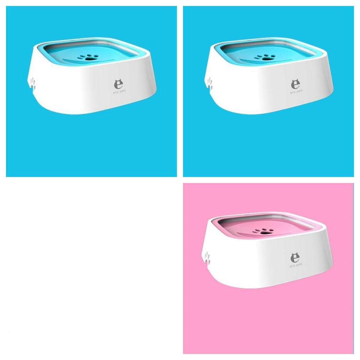 No Spill Dog Water Bowl With Floating Tray | Spill-Proof