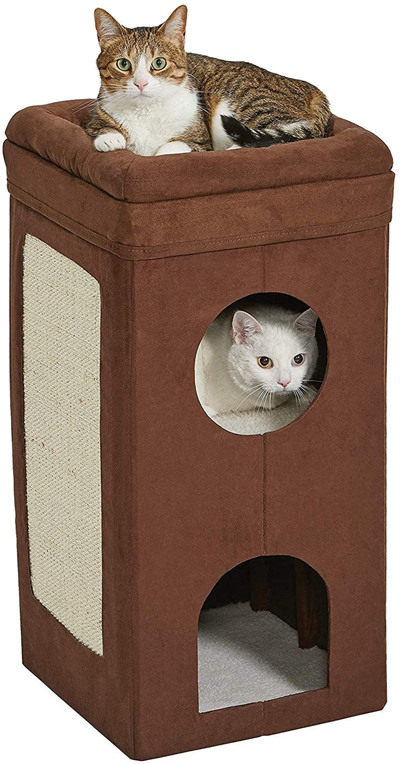 Stylish Cat Condo, 3-Tier Cat Cube House | Collapsible Design