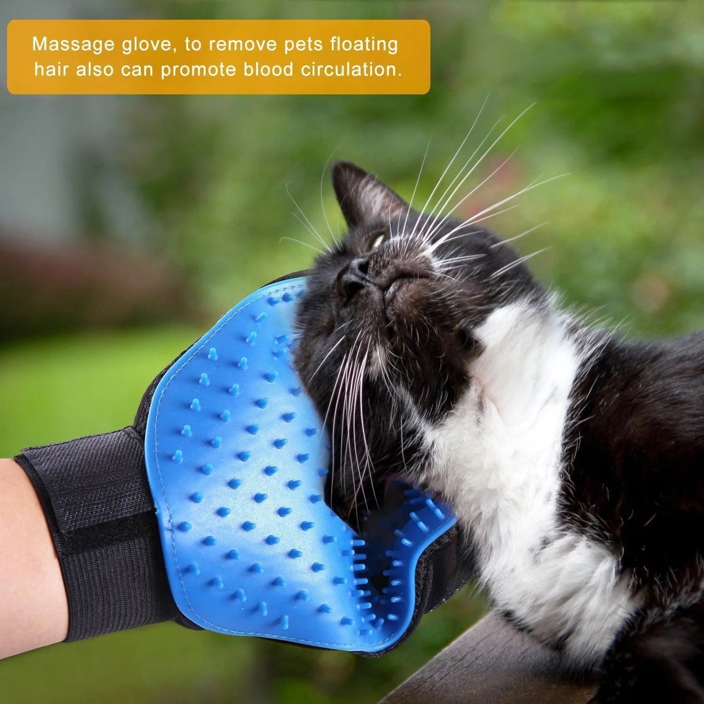Deshedding Pet Grooming Gloves | Dog Hair Shedder Remover