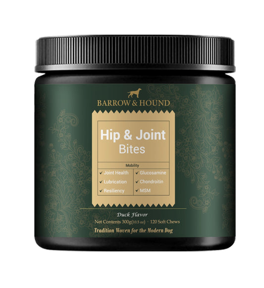 Hip & Joint Supplement for Dogs – Glucosamine and Chondroitin Dog Joint Support Chews