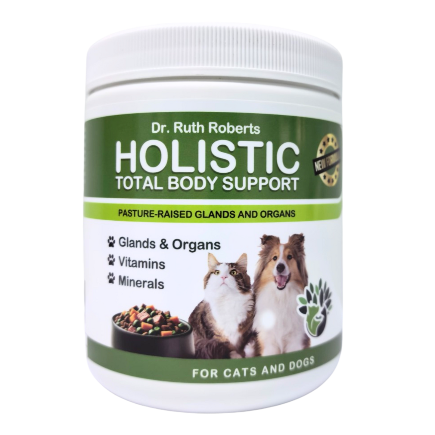 Pet Total Body Support: Dog and Cat Multivitamen Powder