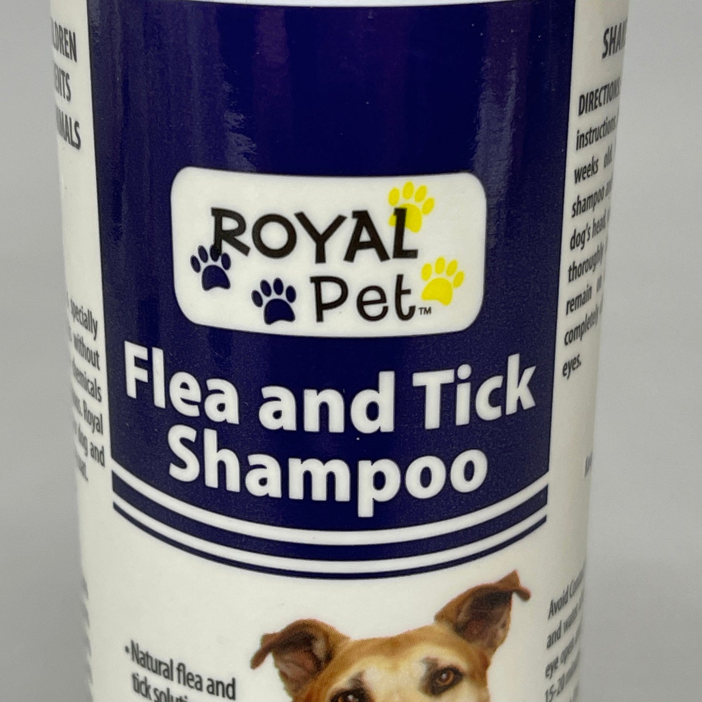 Royal Pet Natural Flea and Tick Shampoo for Dogs 12-Pack | Made in USA | 8 oz