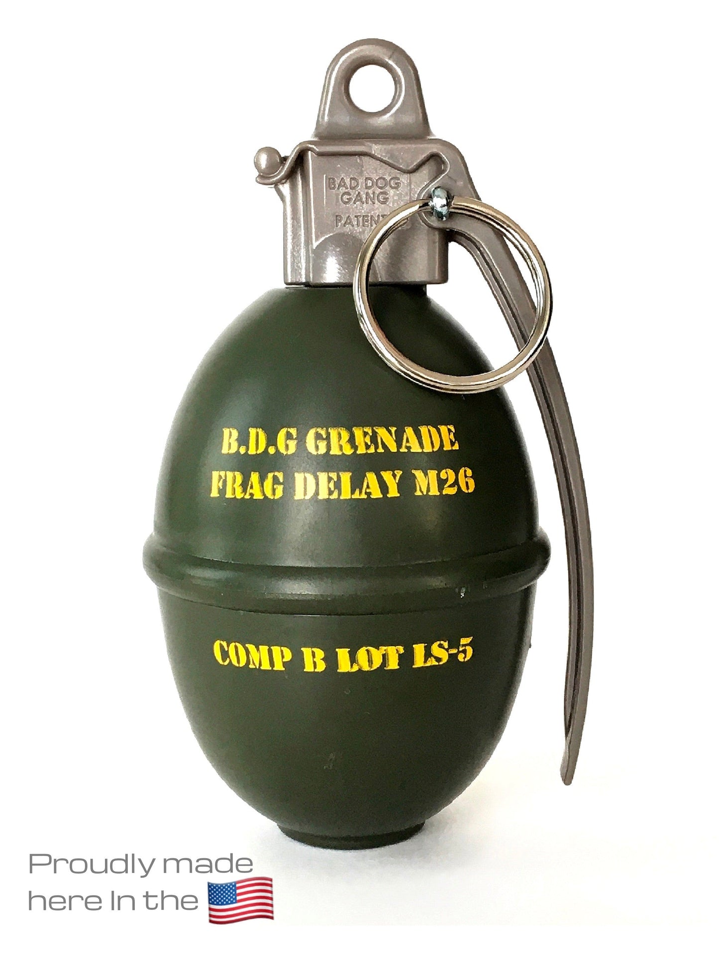 Grenade Dog Waste Bag Dispenser | Hand Grenade Dog Poop Bag Holder