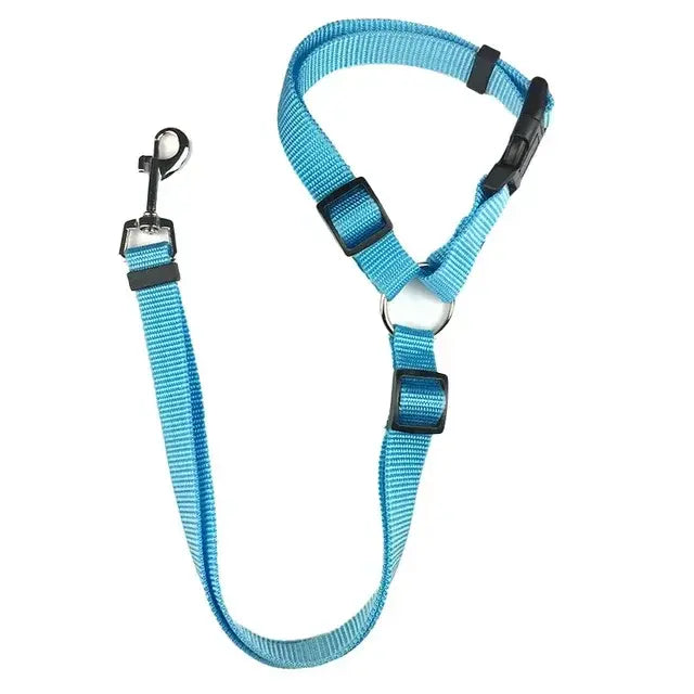 Pet Car Seat Belt and Harness Set for Dogs and Cats