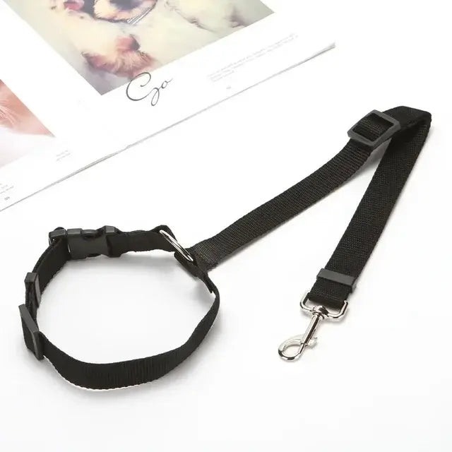 Pet Car Seat Belt and Harness Set for Dogs and Cats