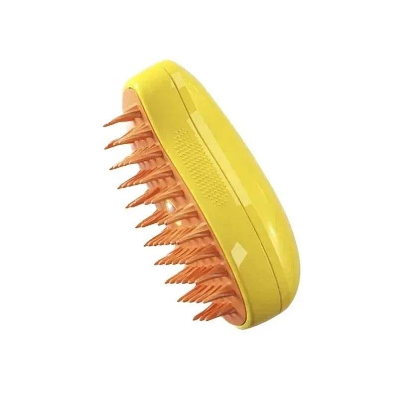 Steam Pet Brush for Dogs & Cats – 3-in-1 Electric Grooming Brush Hair