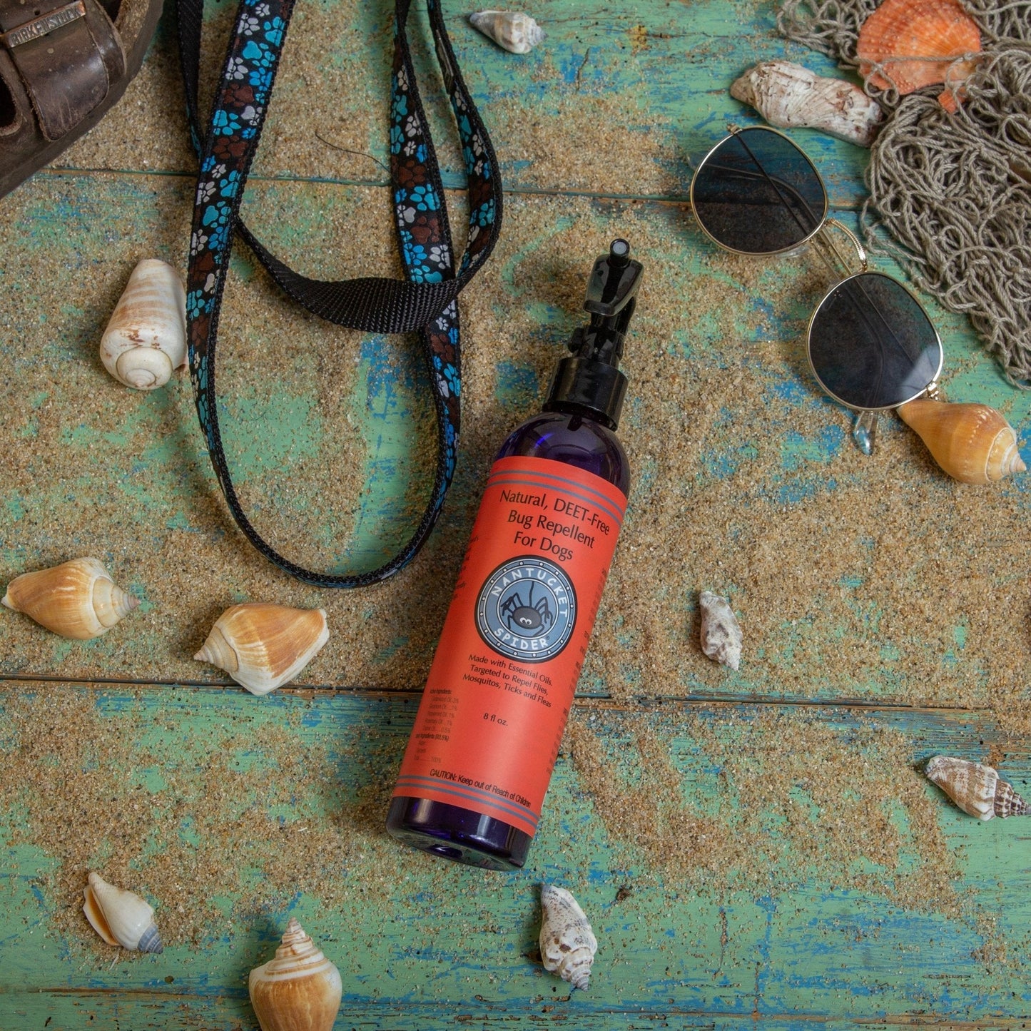 Natural Bug Repellent Spray for Dogs Flea and Tick Protection | Made in USA
