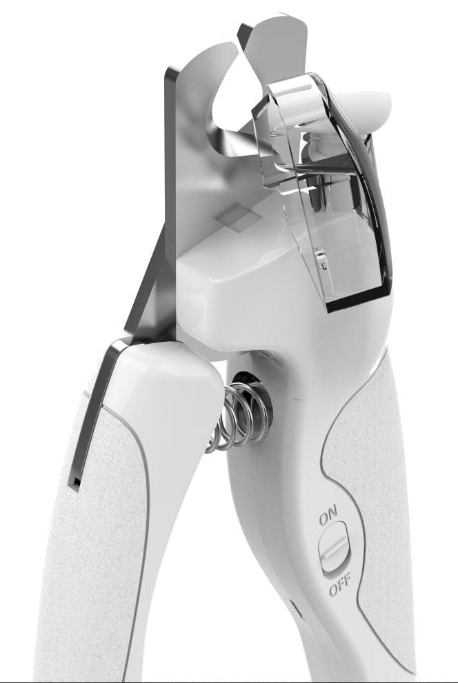 Cat & Dog Nail Clippers with Light, Pet Life Clip-Tronic Nail Trimmers