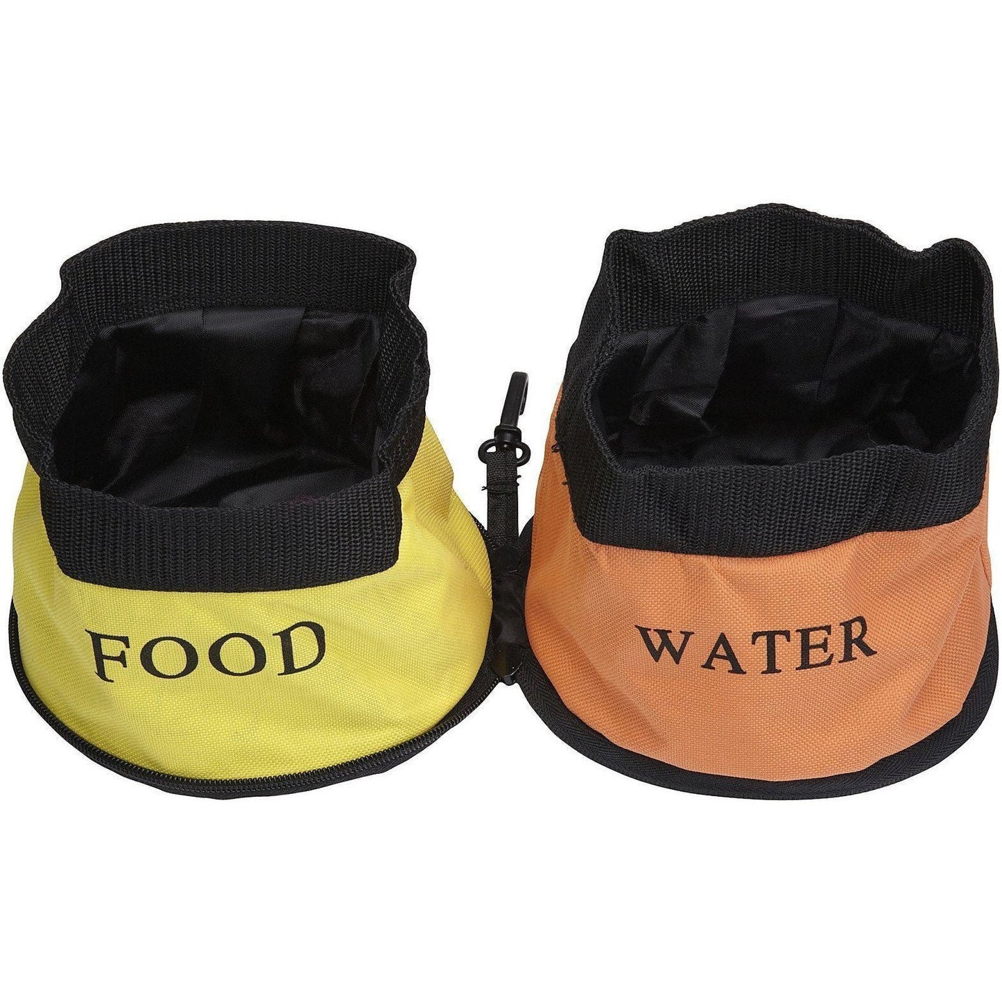 Dual Folding Travel Pet Bowl | Collapsible Food & Water